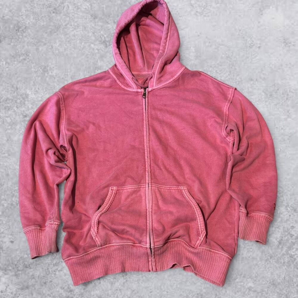 American-eagle-outfitters Women's Pink and Red Hoodie